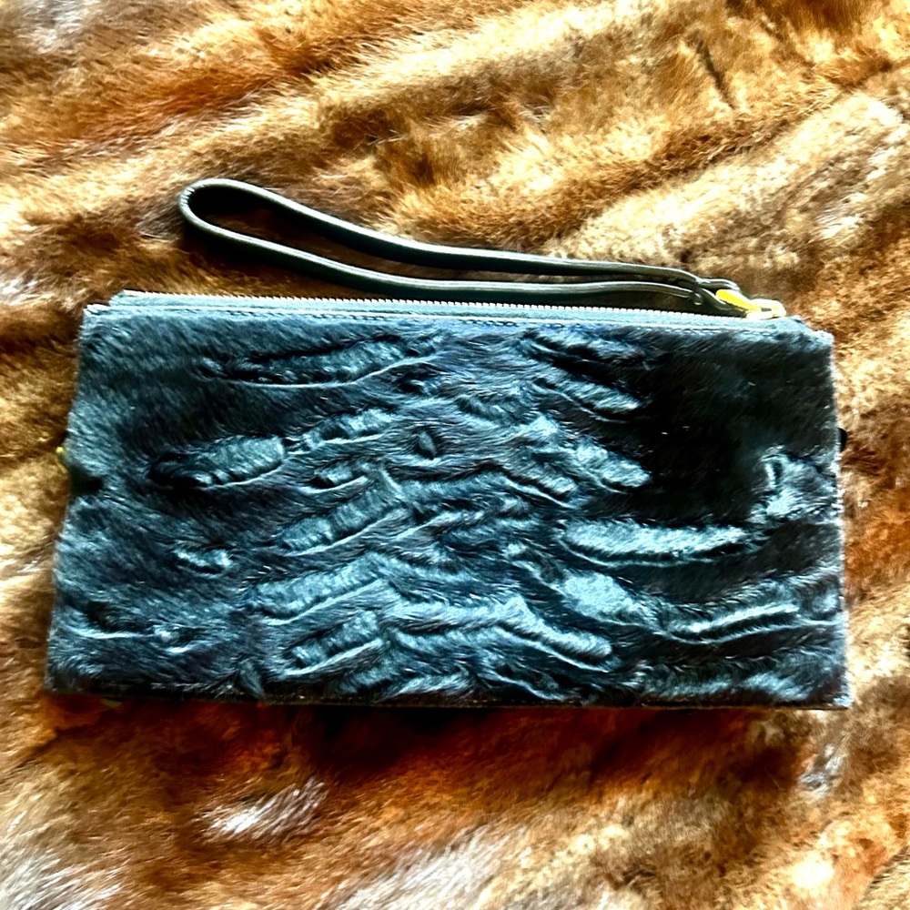 Marni Floral & Fur Wristlet - Picture 4 of 6